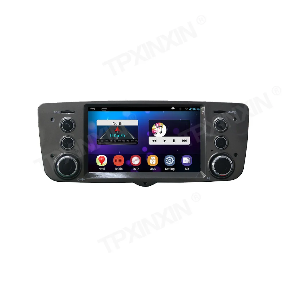 5 Inch Car Radio Android 12 GPS Stereo 8+128G For Fiat Palio  1996-2016  Radio Carplay Multimedia Headunit