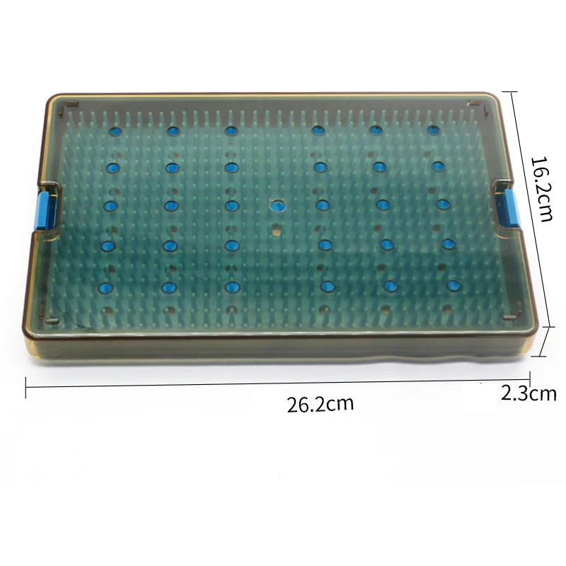 1pcs  large size Sterilization Tray Case Box Ophthalmic Dental Orthopedic Teaching Instruments