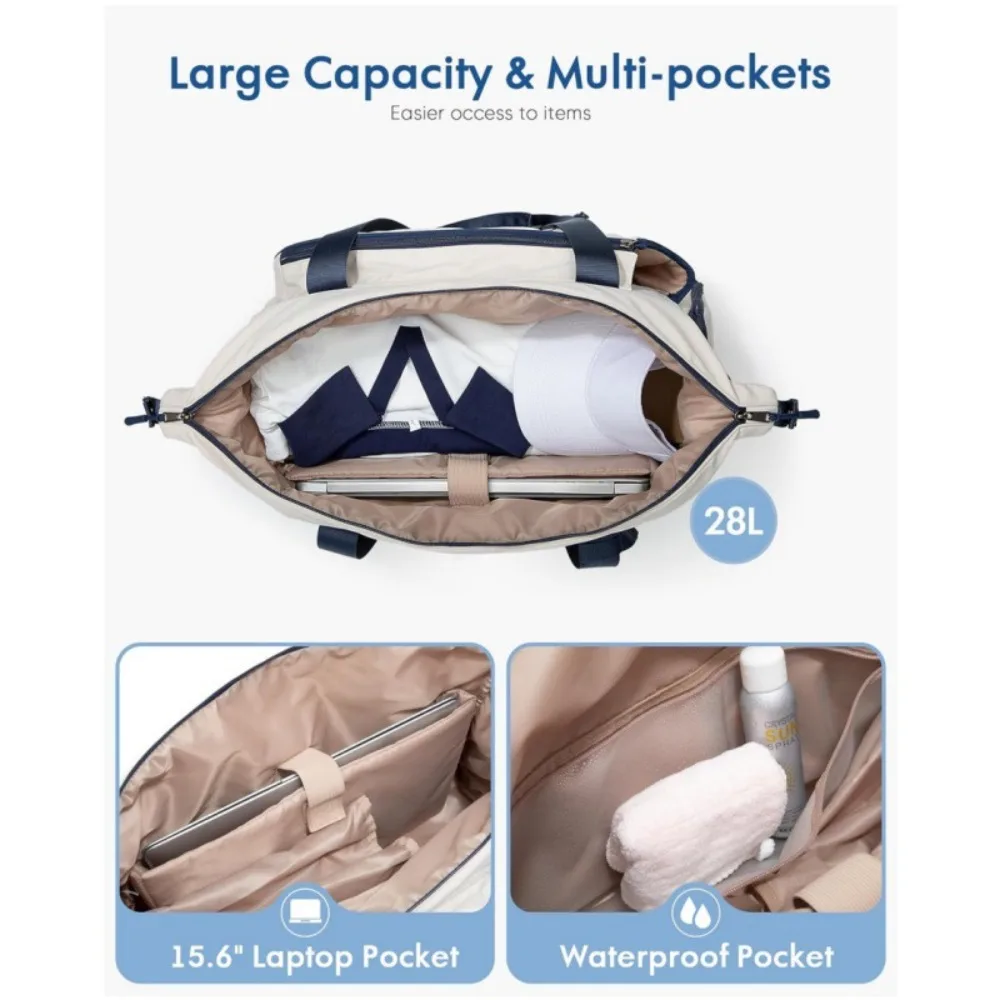 Tennis Bag, Tennis Tote Duffle Bag, Overnight Bag for Women