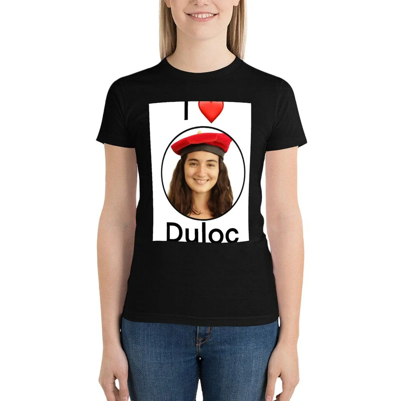 

I Heart Duloc T-Shirt oversized cute clothes tees cute tops t shirts for Women