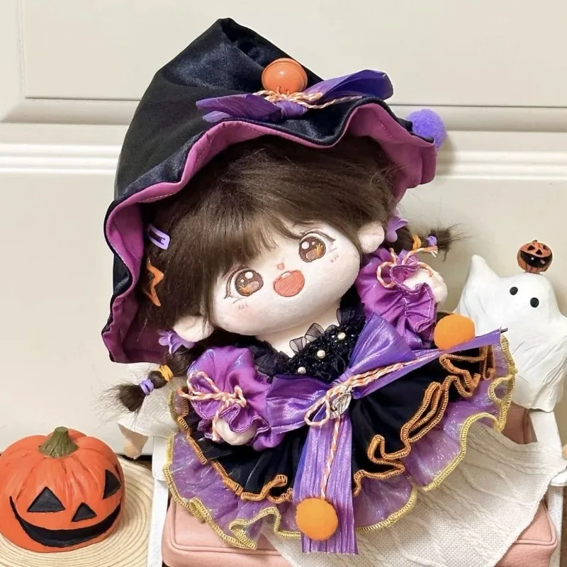 

Одежда для хлопковой куклы 20 см: Наряд в стиле сладкой Лолиты, милый школьный повседневный костюм для девочки, платье принцессы, подарок