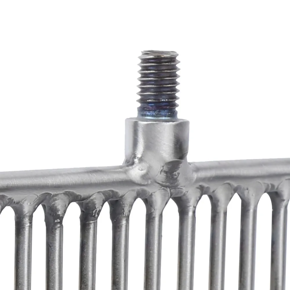 

Durable Stainless Steel Fishing Harpoon 15 Prong Silver Fishing Spear with 8mm Interface Fishing Gig Outdoor Fishing