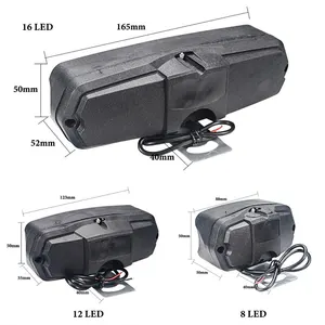 Motorrad Leuchtturm 8/12/16 LED -Antrieblichter wasserdichtes Auxiliär -Leuchtturm -Roller externe Spotlight Fog Light Accessoires 7 Hauptverkaufszubehör für Moto Shineray - №1