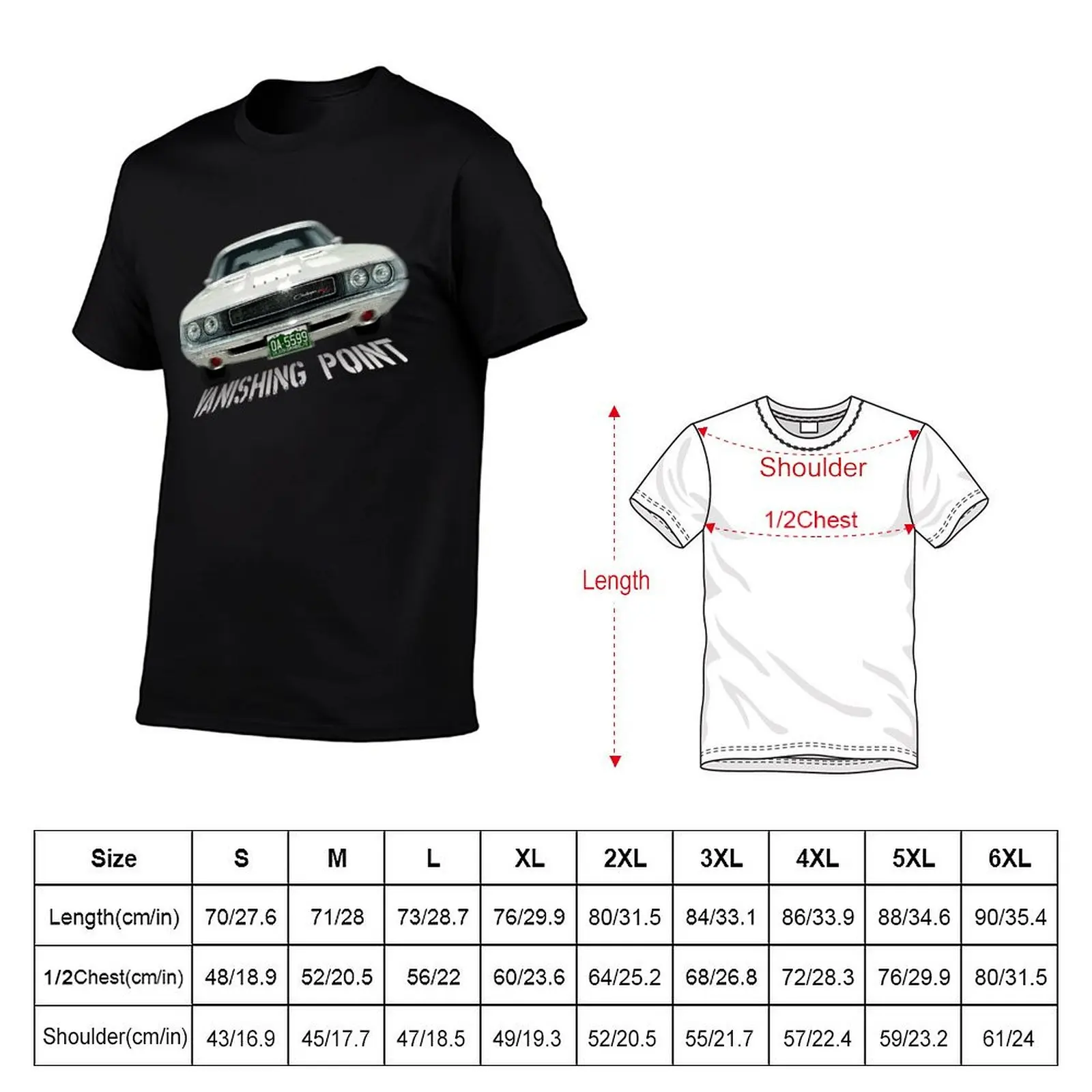 Vanishing Point T-Shirt t shirt custom print man t shirt summer essential t shirt T-shirt