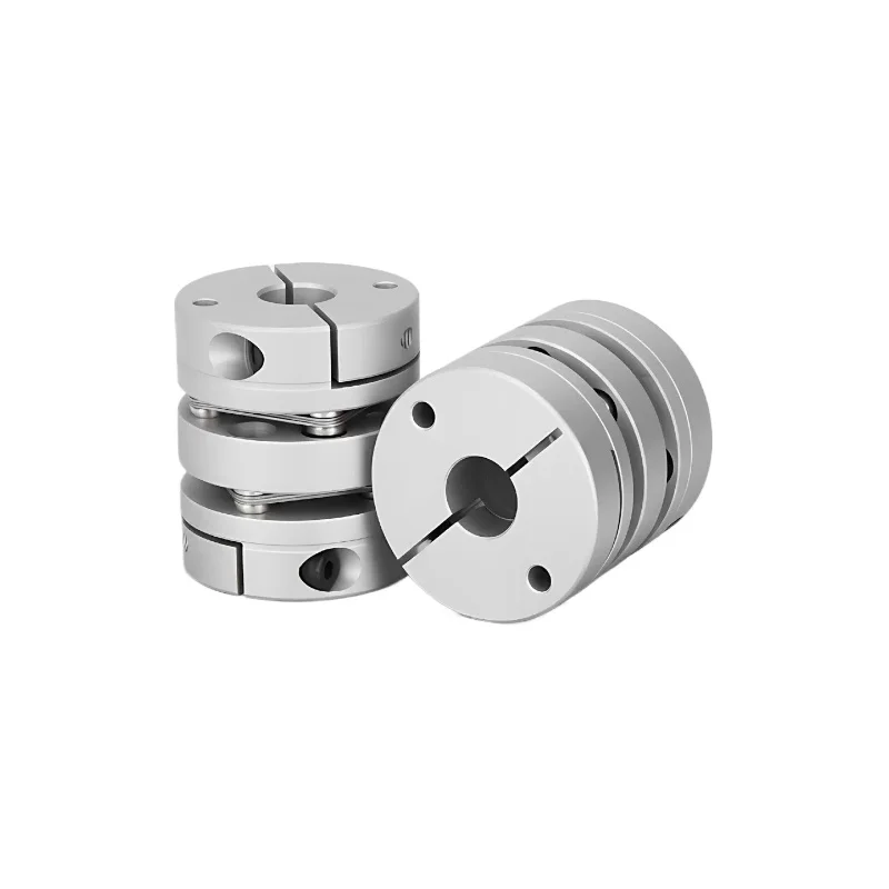 

Муфта с двойной диафрагмой из алюминиевого сплава CLCA-D34Lx45, зажимного типа, подходит для серводвигателей, шаговых двигателей, шарико-винтовых приводов, диаметр отверстия: 6~15 мм