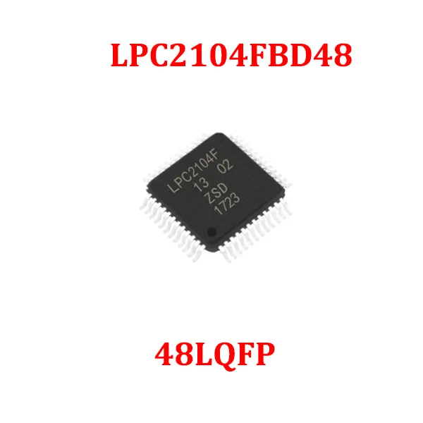 1PCS/5PCS/10PCS/50PCS IC MCU 16/32B 128KB FLASH 48LQFP LPC2104FBD48