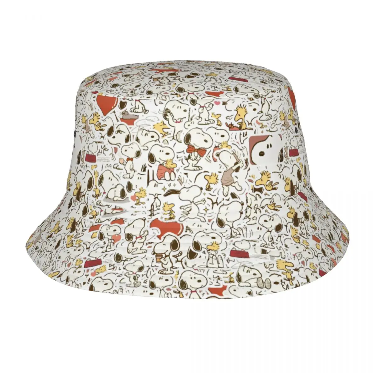 

Unisex Bucket Hats Snoopy Cartoon Vocation Getaway Headwear UV Protection Outdoor Sport Fishing Fisherman Hat Bob Dropshipping