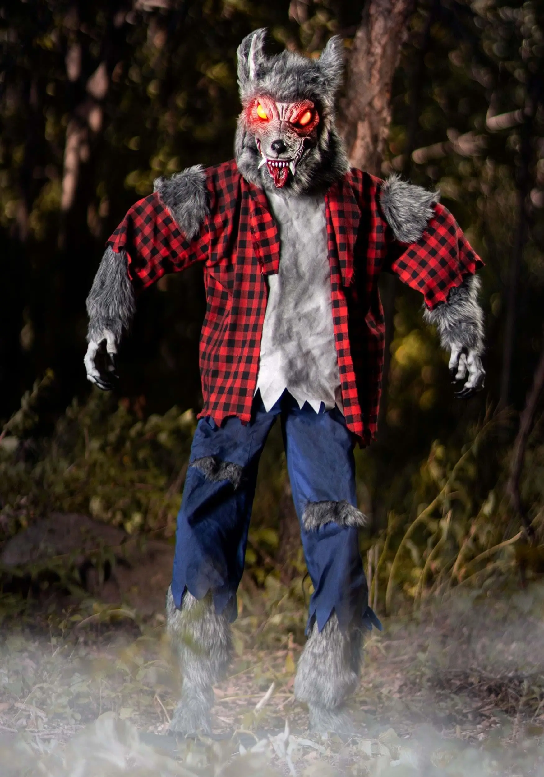 Animated Classic Werewolf Halloween Decoration