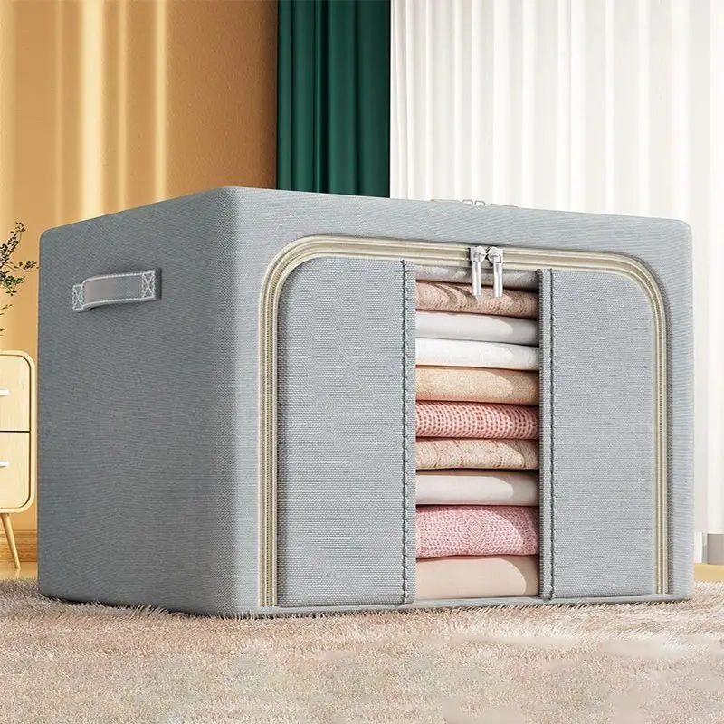 24л тканевый ящик для хранения тканевой одежды, коробка для переезда и органайзера, складной шкаф, корзина для хранения в общежитии, хранение для домашнего использования