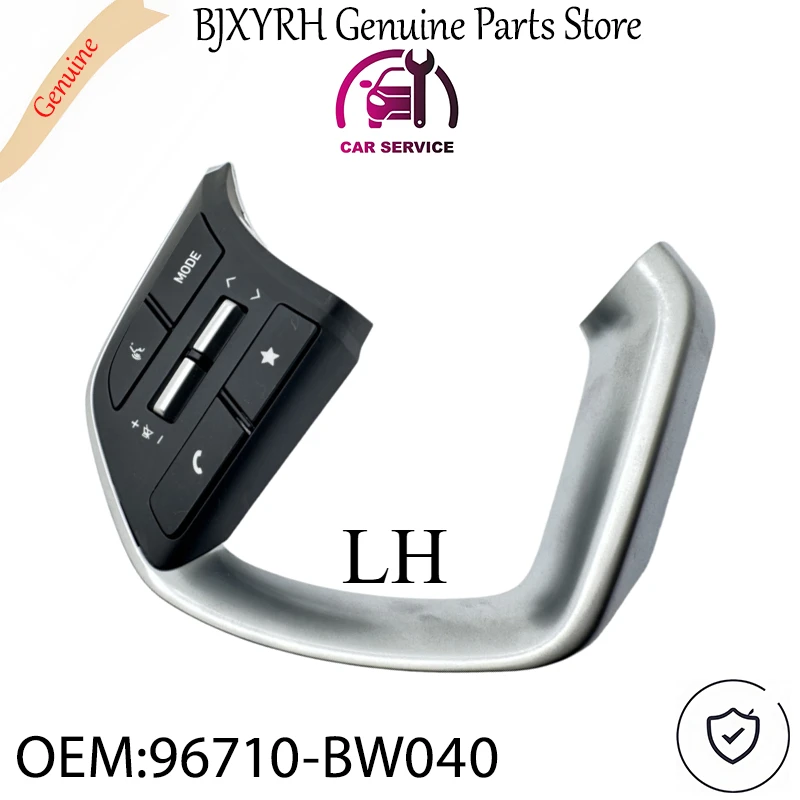 

96710BW040 Left Side Multi-Function Steering Wheel Button Switch for Hyundai Creta 2021 Solaris HC 2025+ OEM 96710-BW040