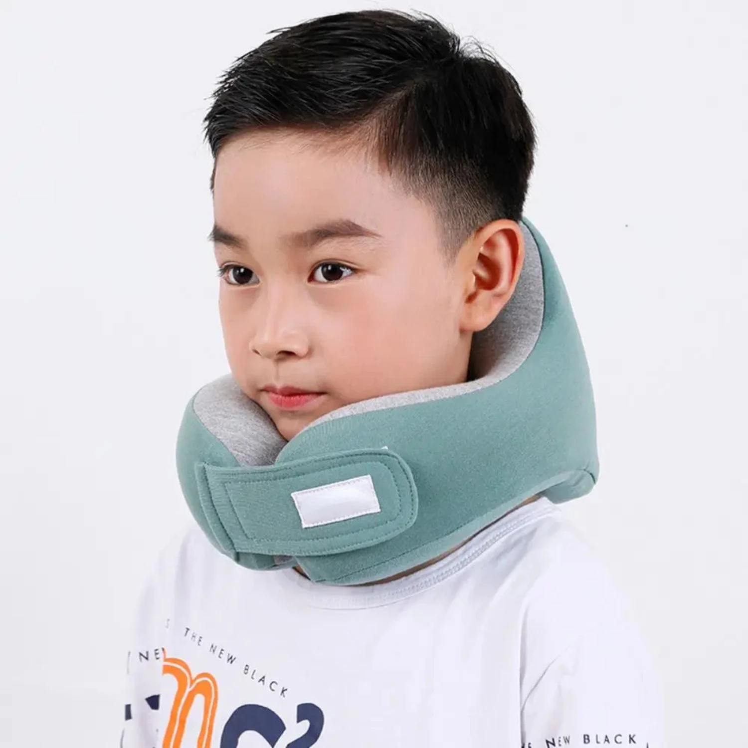 Premium Quality Soft and Comfortable U Shaped Memory Foam Kids Travel Pillow - Ideal Neck Cushion for Superior Cervical Health S