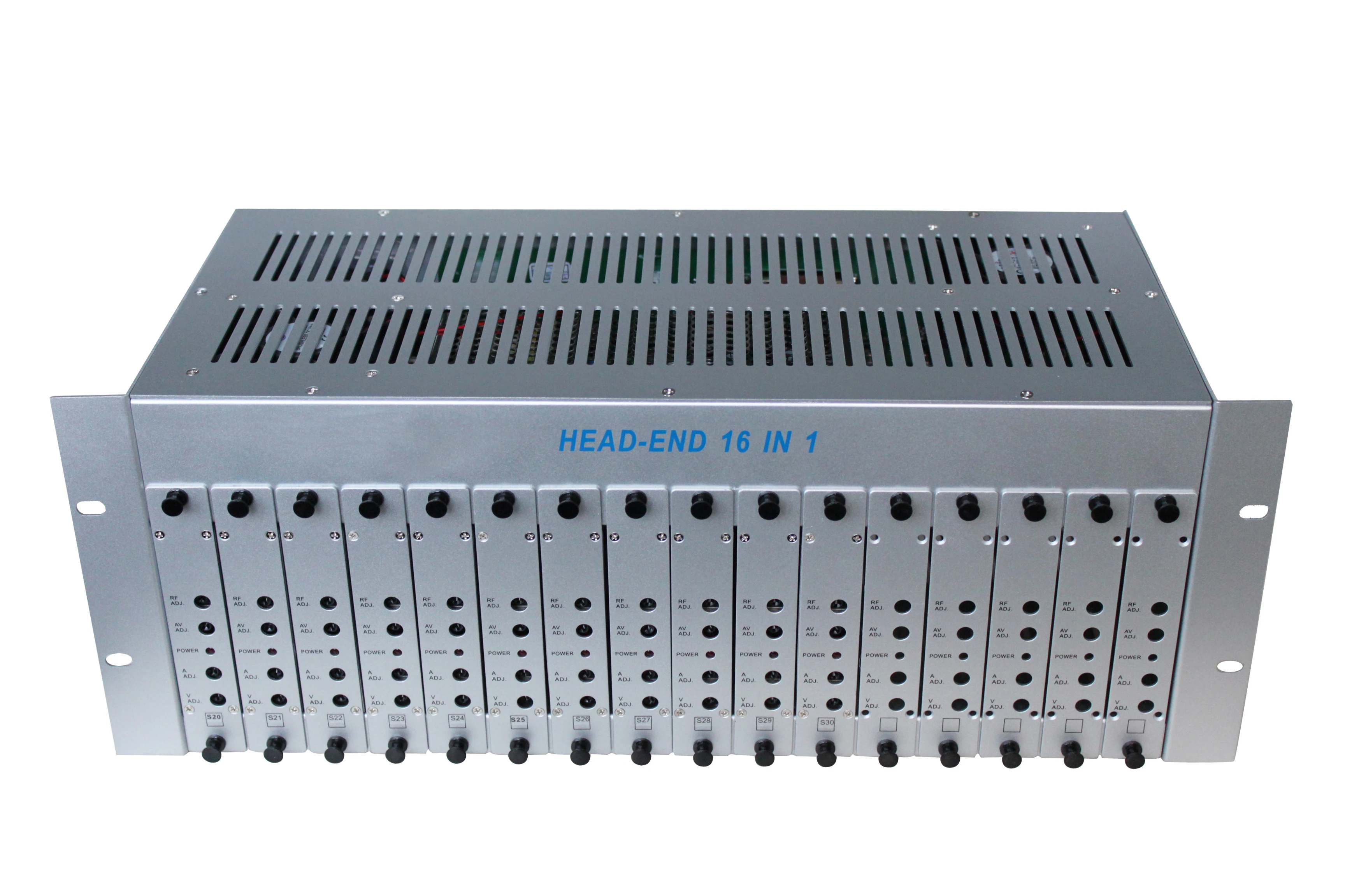 

analog CATV modulator, SK-16M, 16 in 1 catv headend adjacent channels modulator CATV modulator for hotel/school/dormitory