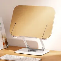 Adjustable Reading Bookshelf Multi-functional Bracket Foldable Aluminum Alloy Reading Desktop Universal Portable Tablet Stand