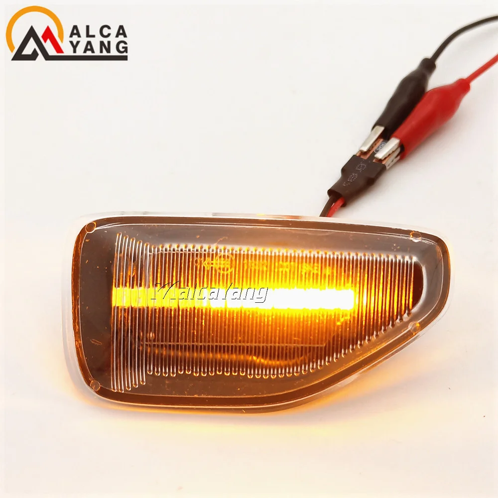 2 Stück LED Dynamische Seitenmarkierungsleuchten Pfeil-Blinker für Dacia Logan 2 Sandero 2 Duster 2 Renault Stepway – Detail 9