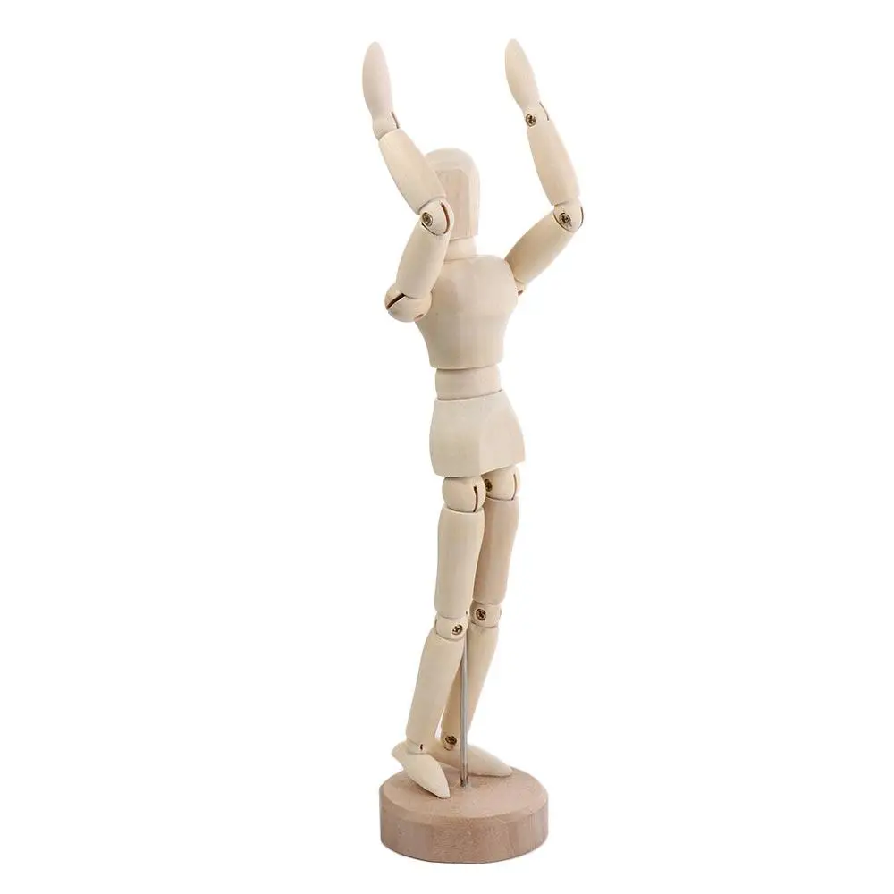 Disegno Arti mobili maschili Decorazioni per la casa Schizzo Forniture Ornamenti Modelli artistici Manichino Giocattolo in legno Figura Modello Action Toy Figure