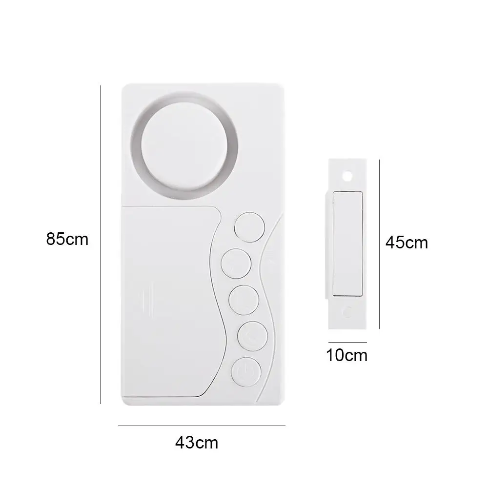 Home Security System Time Delay Door Annunciator Door Opening Sensor Wireless Alarm Door Sensor Window Security Alarm