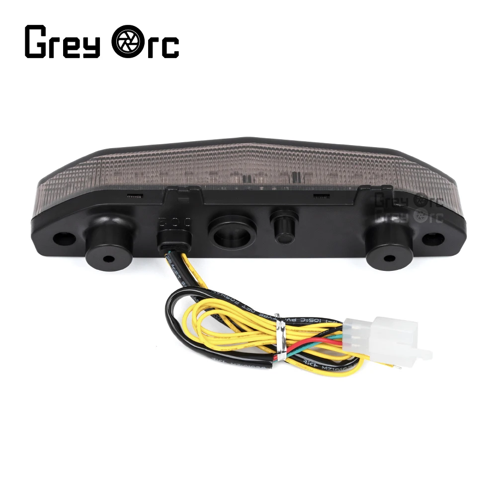 دراجة نارية الخلفية الذيل ضوء الفرامل بدوره إشارات المتكاملة مصباح ليد لكاواساكي ZX-6R 2007-2008 ZG-14 CONCOURS ZRX-1200 DAGE