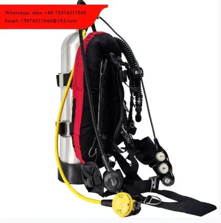 Professional Technical Diving Equipment Complete Set Underwater Scuba Kit Deep-Sea Back Fly Gear