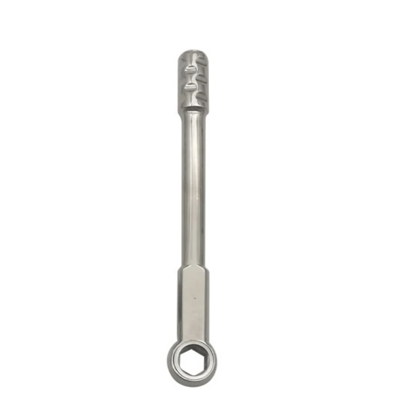 Dental Implant Torque Ratchet Wrench Stainless Steel Implant System Hex Head Square Head  Driver Screwdrivers