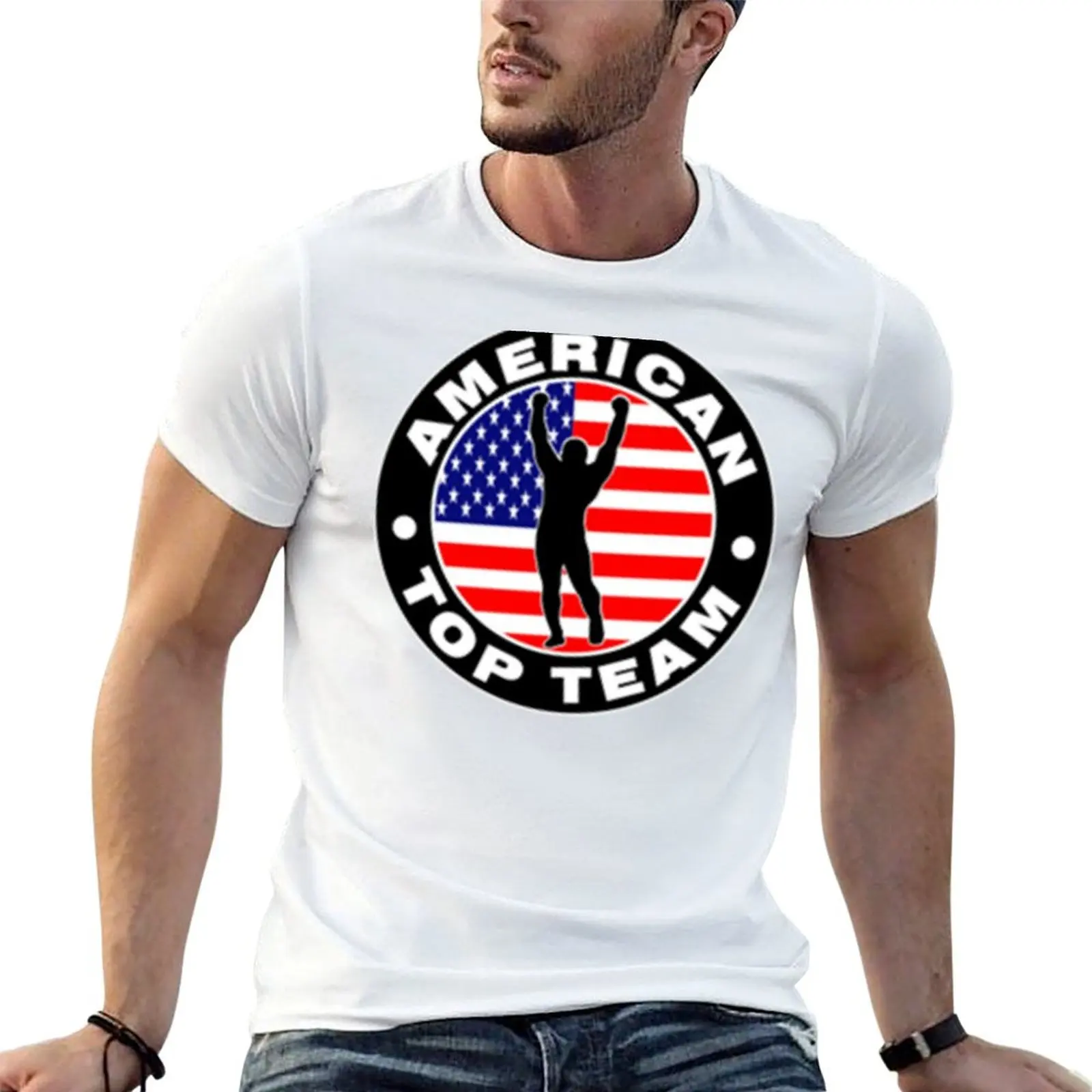 

American Top Team T-Shirt man tshirt t shirts with prints T-Shirt