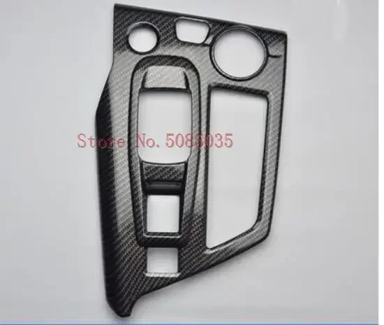 

For Peugeot 3008 GT 2016 2017 2018 Carbon Fiber Gear Shift Panel Cover Car Decoration Trim Interior Accessories Car Styling