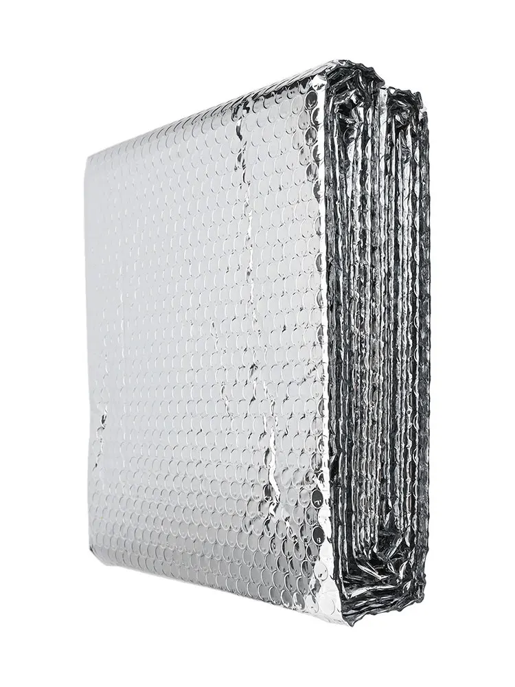 5mX60cm Radiator Insulation Foil Double Sided Aluminum Foil Wall Thermal Insulation Sheet Heat Reflective Insulating Foil