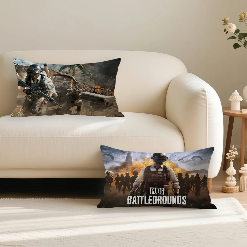 Game P-PUBG B-BATTLEGROUNDS Pillow Case Suitable For Decorating Homes Bedrooms Children Room Sofas And Other Places
