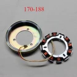 Air-cooled diesel engine parts 170/173/178/186FA/188F electric start flywheel generator coil