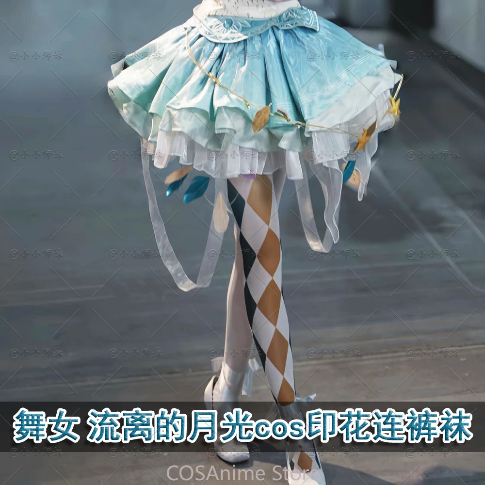 

Game Role Margaretha Zelle Cosplay Printed Pantyhose Socks Stockings Halloween Costume Accessory Anime Role Play
