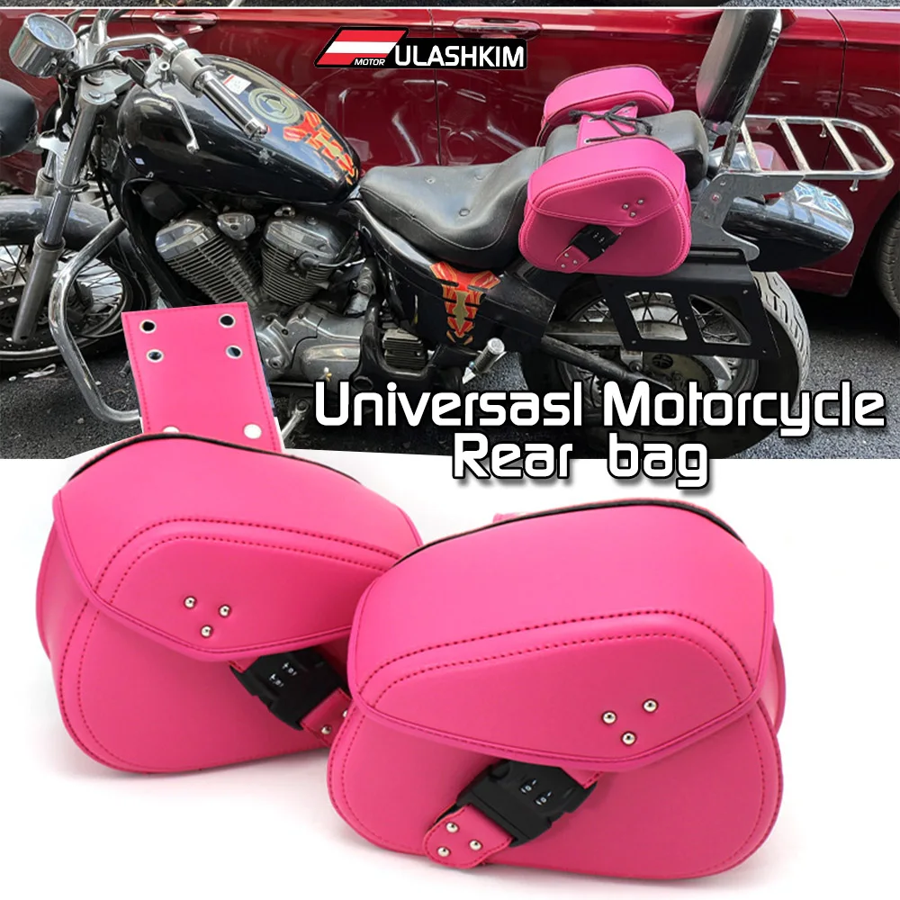 

Motorcycle Rear Bag Organizer Motorcycle accessories side bag Electric vehicle side Saddle tool hanging bag Left and Right