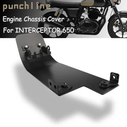 Fit For INTERCEPTOR 650 2018-2023 CONTINENTAL 650 GT GT650 2019-2023 Engine Chassis Cover Anti-sand Stone Guard Protection Plate