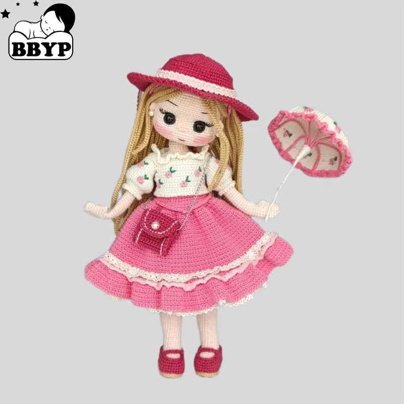 

Handmade Knitting Doll Crochet Lalyn Dolls Crochet Dolls For Home Accessories Craft Toy Ornaments Finished Dolls