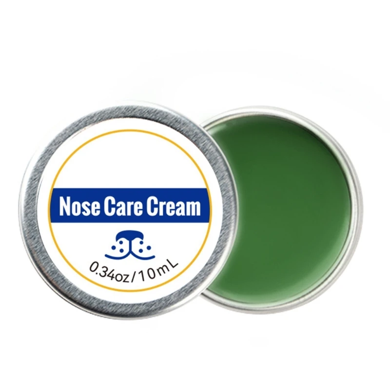 Natural Dog Nose Repairing Cream Dogs Care Soother for Cracked 10ml Dog Cat Nose Balm Moisturizer Cream and for Dogs