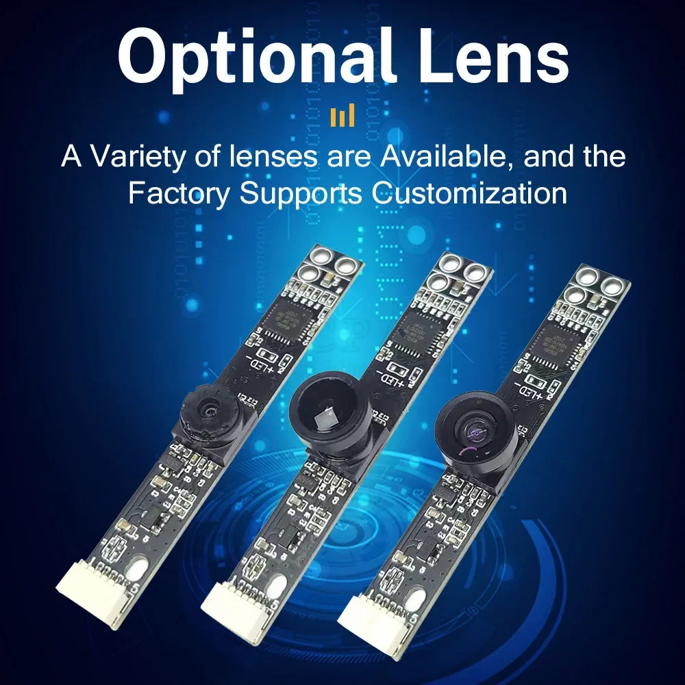 OV2659 HD Camera Module 2 Million Pixel 60 120 160 Degree Android USB Camera Module Drive-Free for Laptop 1600*1200