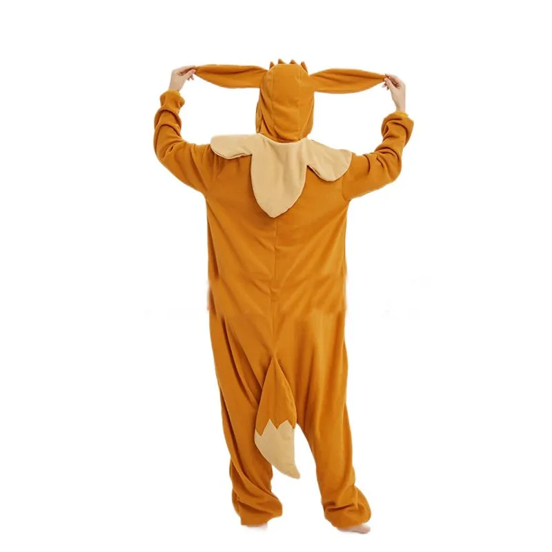 Eevee Pokemon Cosplay Kawaii Costume Onesie Pajamas For Halloween Cartoon Christmas One-Piece Kigurumi Anime Full Body Pijama