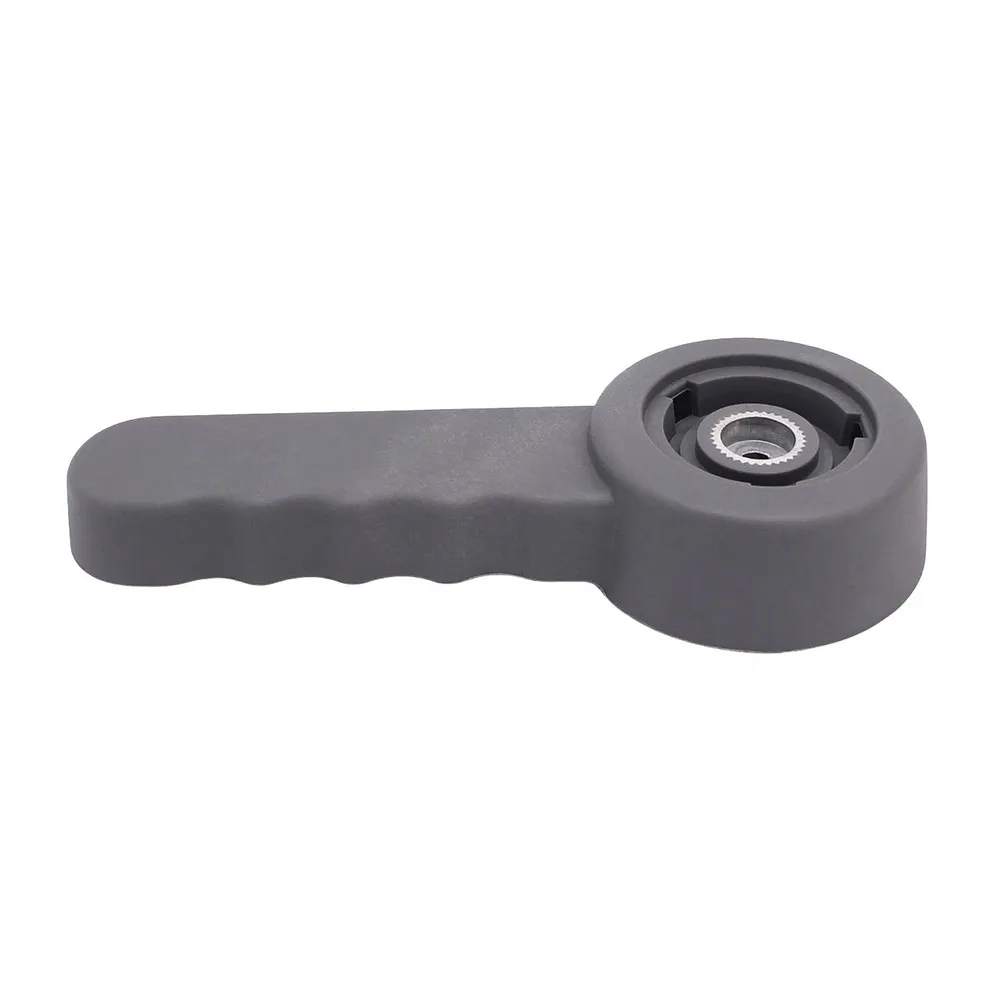 Gray Seat Lifter Handle Plastic Construction Direct Replacement Easy Installation Single Piece Included For Seat Repair