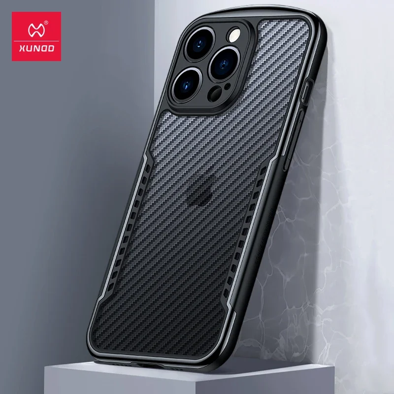 

For iPhone 13 Pro max Case Shockproof Airbags Gaming Heat Dissipation Back Cover For iPhone 13 Pro Arc-shaped Case XUNDD