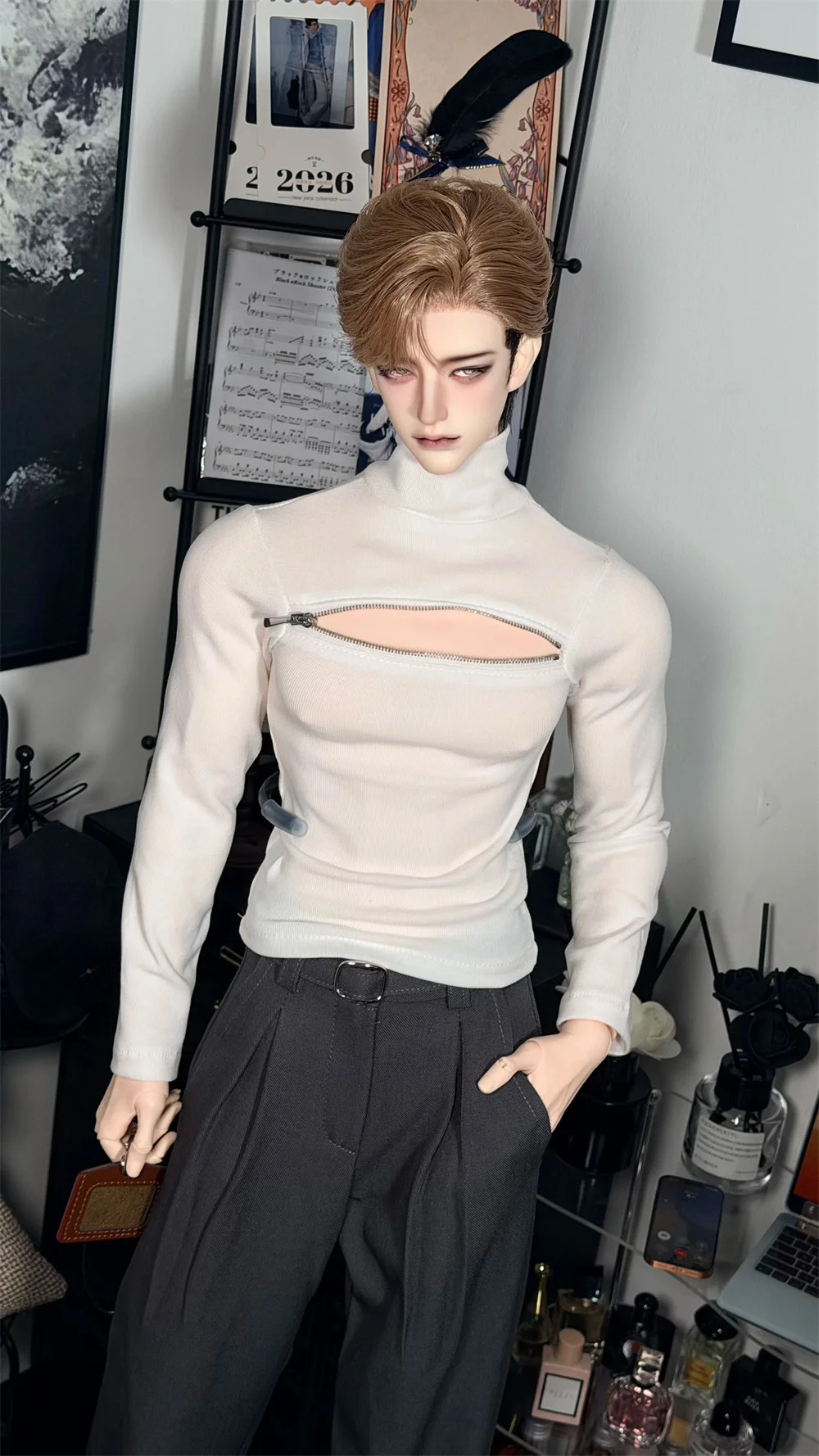 （customization 30day）BJD doll clothes suitable for  75 uncle 1/4big size Cute Jacket clothing set doll accessories (1 points)