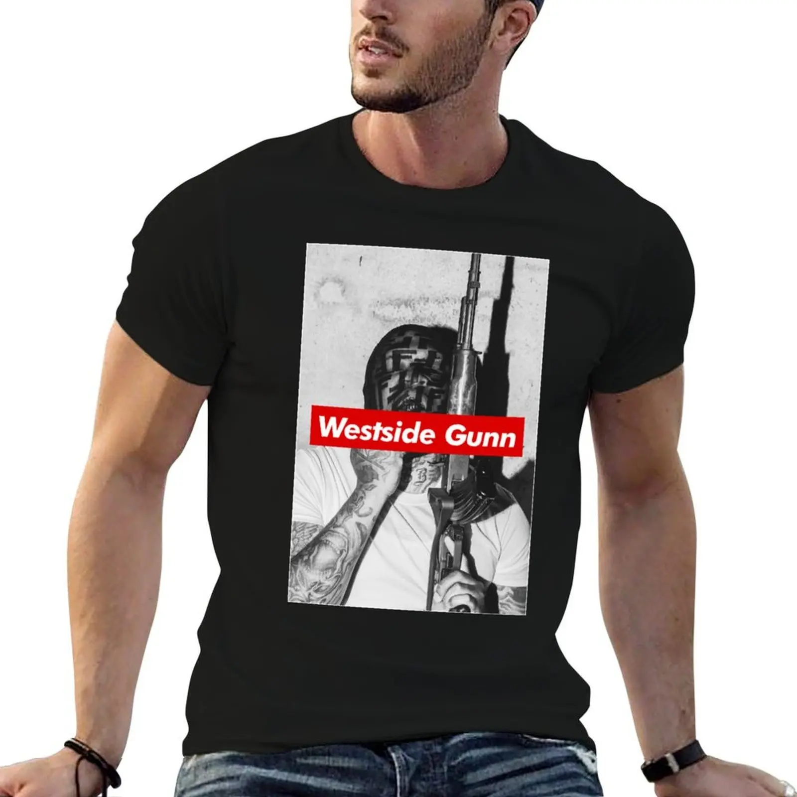 

WESTSIDE GUNN T-Shirt funny t shirts dark humor t shirt for man t shirt man plain T-shirt
