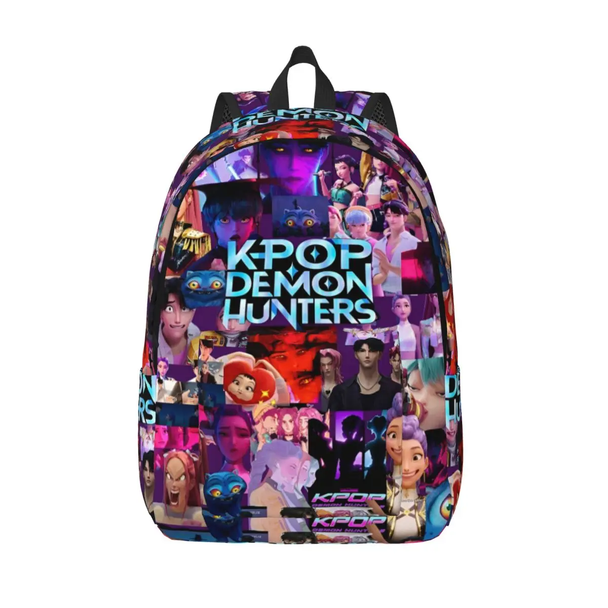 

KPop Demon Hunters Huntrix 2025 рюкзак для женщин и мужчин модный повседневный спортивный рюкзак Saja для мальчиков и девочек студентов дорожная школьная сумка