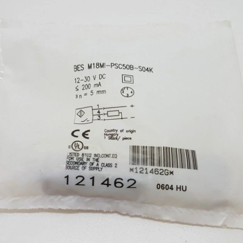 

Switch Sensor M18MI-PSC50B-S04K New High Quality