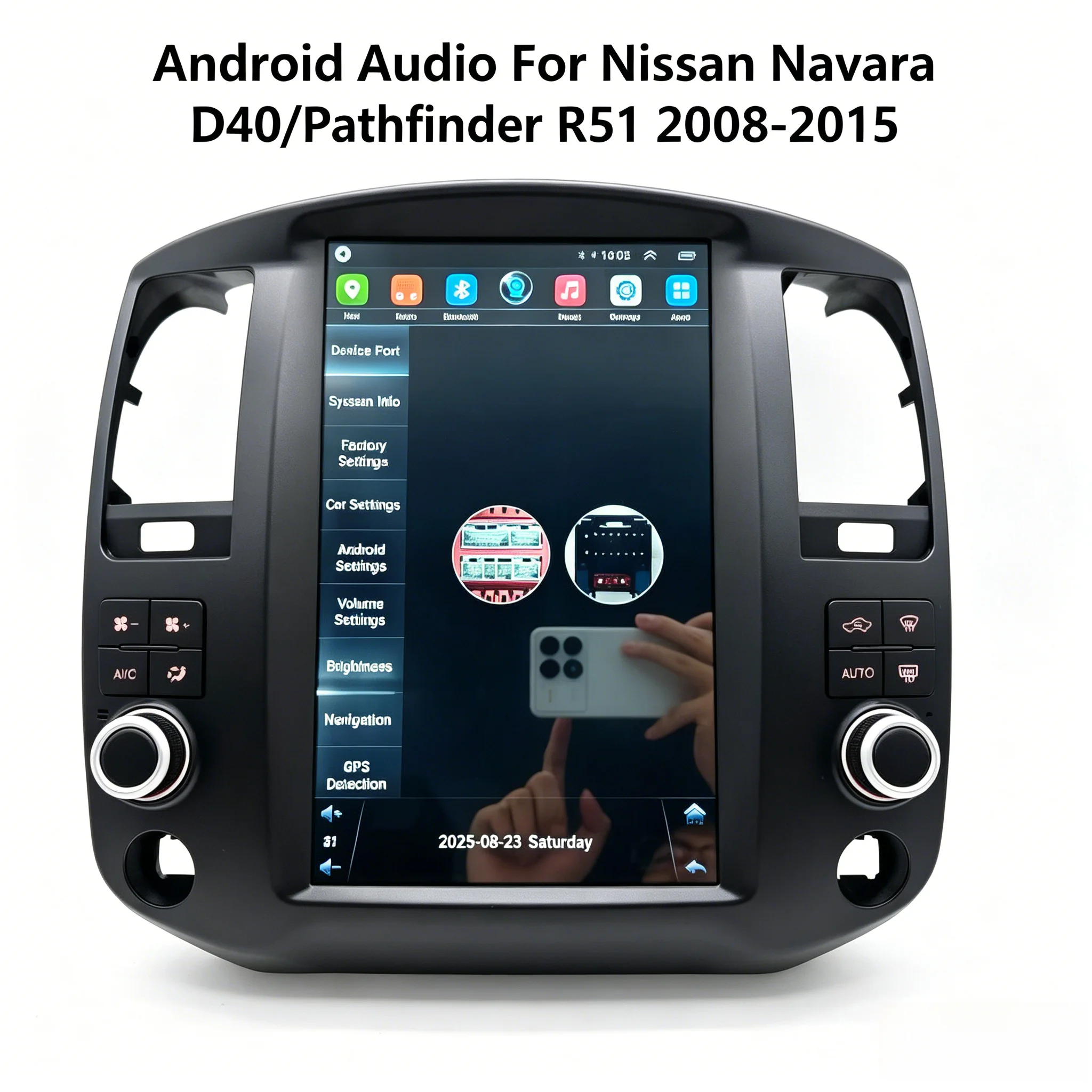 

Android Audio For Nissan Navara D40/Pathfinder R51 2008-2015 8+256 Car Intelligent Systems Wireless Carplay Multimedia Player