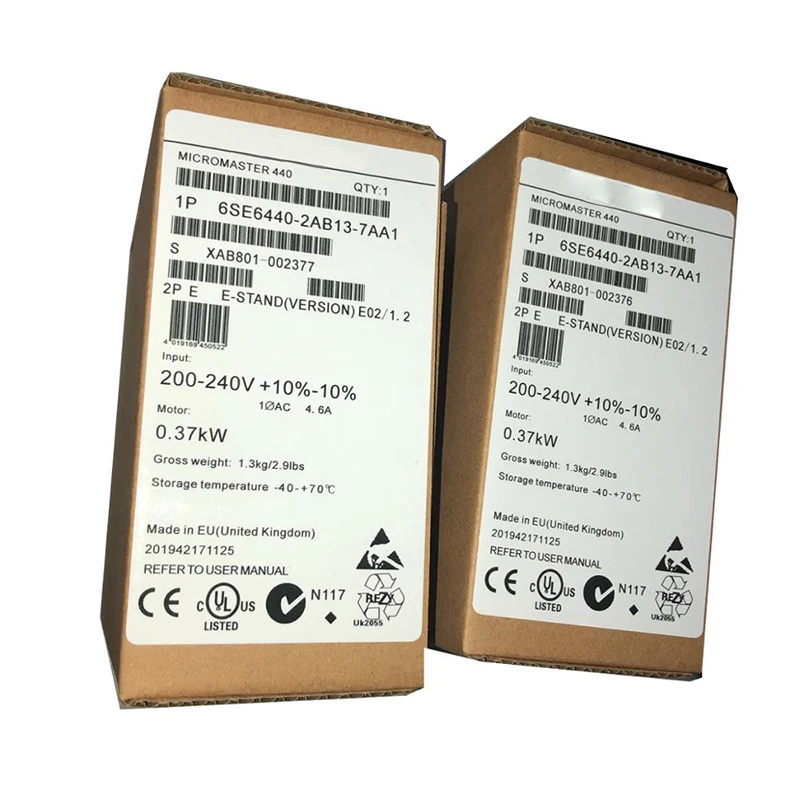 بقعة أصلية جديدة 6SE6440-2AB13-7AA1