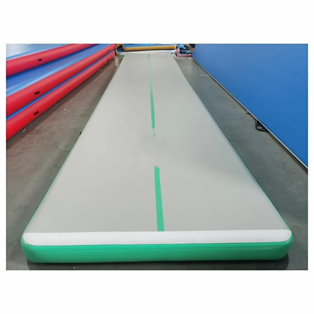 Frete grátis 6x1x0.2m pista de queda inflável esteira de ar inflável pista de queda trampolim tapetes de ginástica ginástica tapete de ar inflável