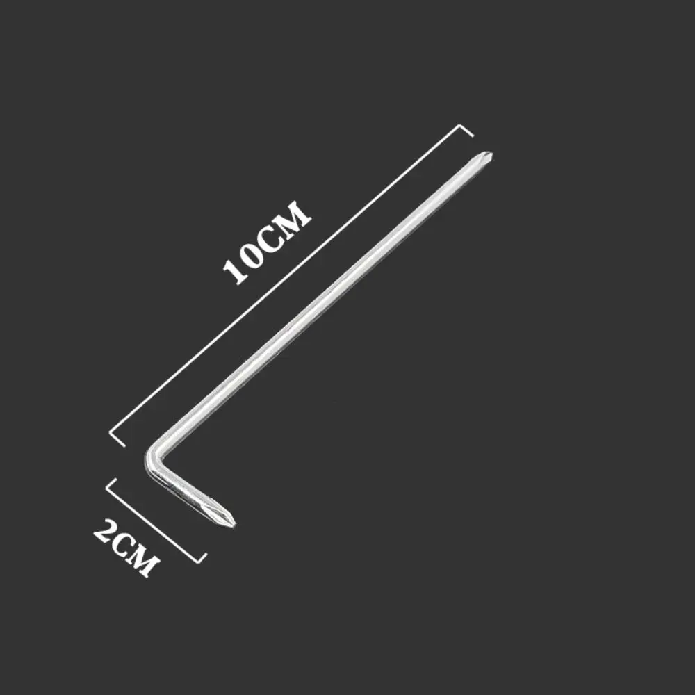 3PCS/Set Portable For Fender Narrow Space Elbow Bend Short Arm Screwdriver L-Type Double Headed Screwdriver Set