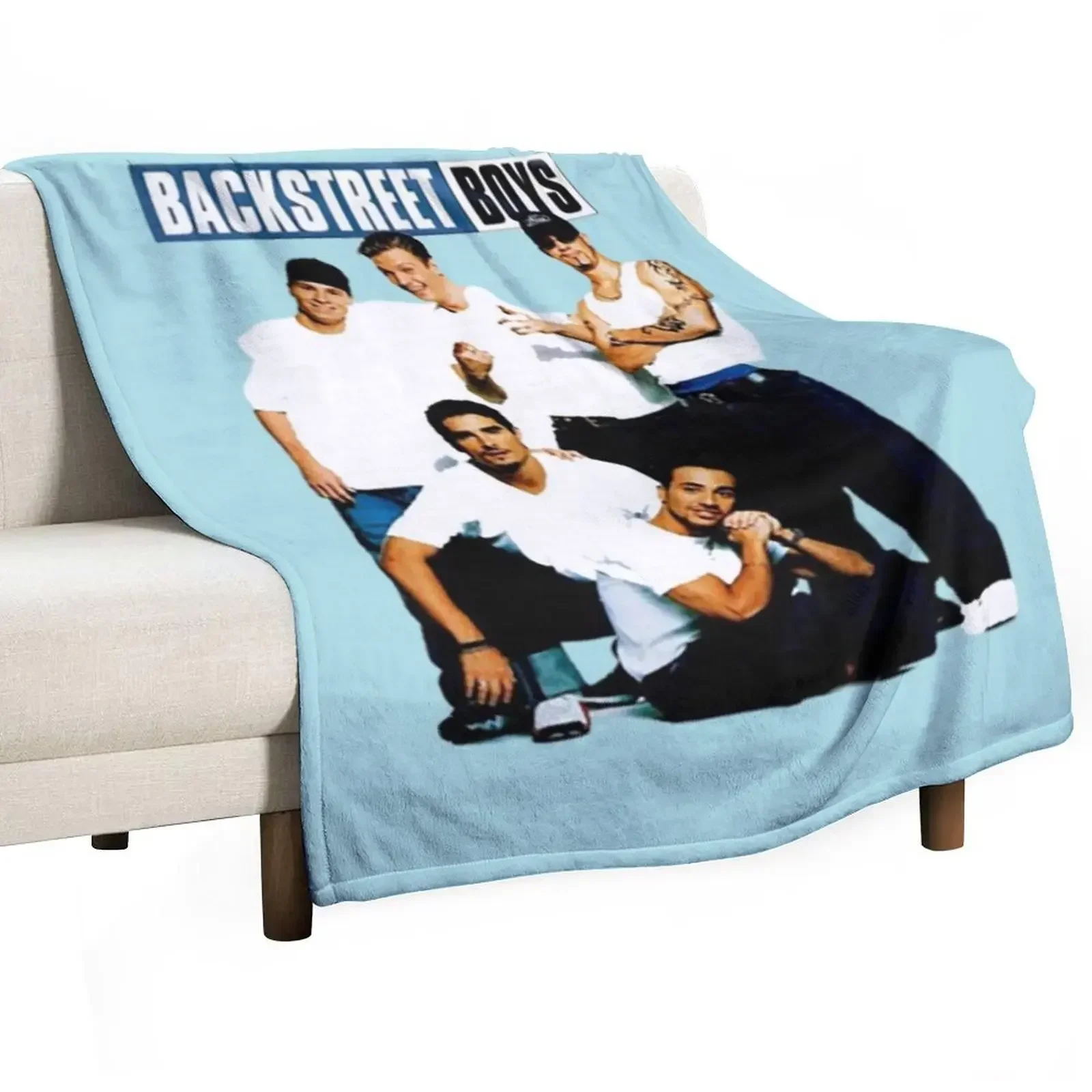 

Backstreet Boys Classic Throw Blanket Luxury Designer Hairy Blankets