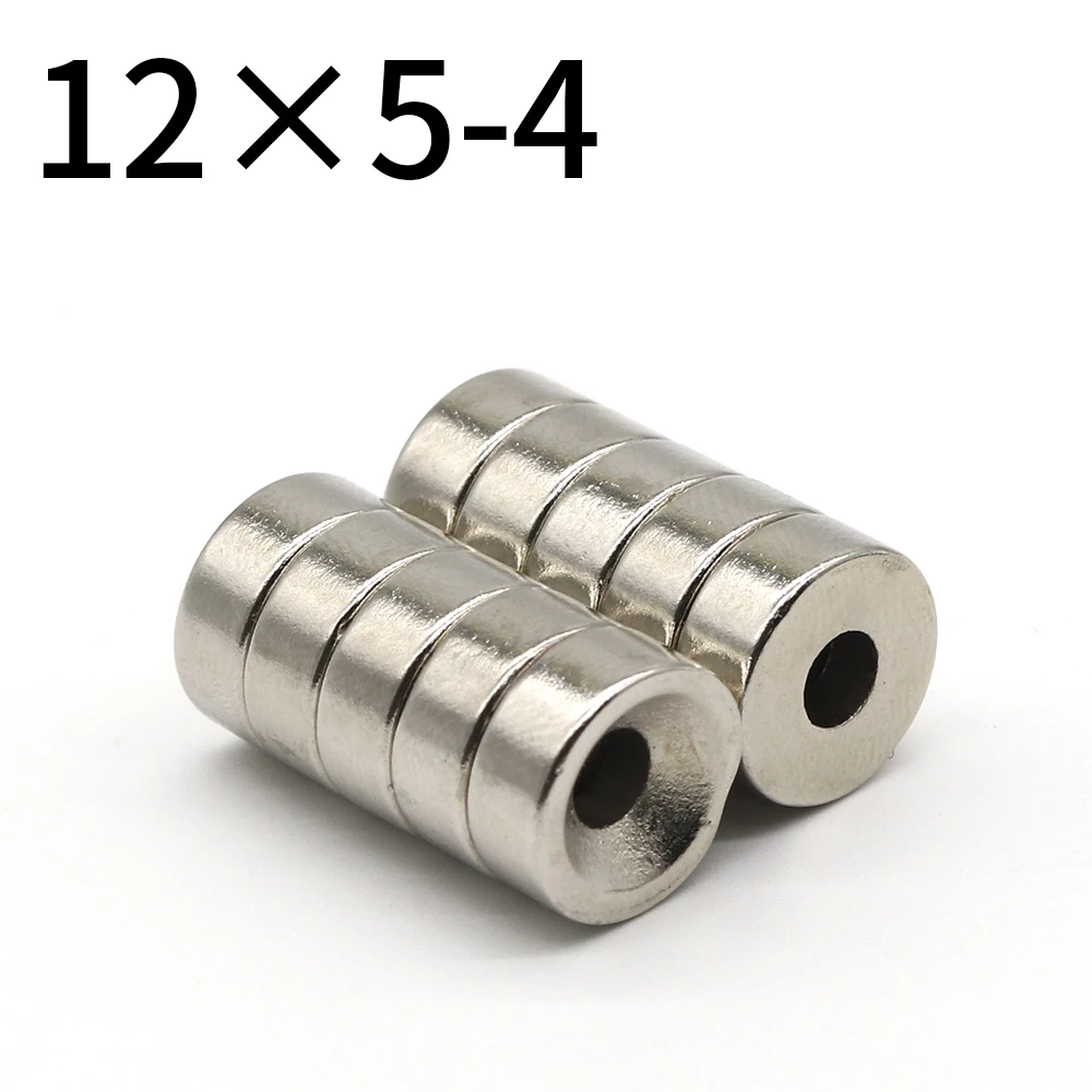 

5/10/20/50/100/pcs 12x5-4 Powerful Permanent Round Magnet 12mm x 5mm -4mm Neodymium Magnet Strong magnetic disc 12*5-4