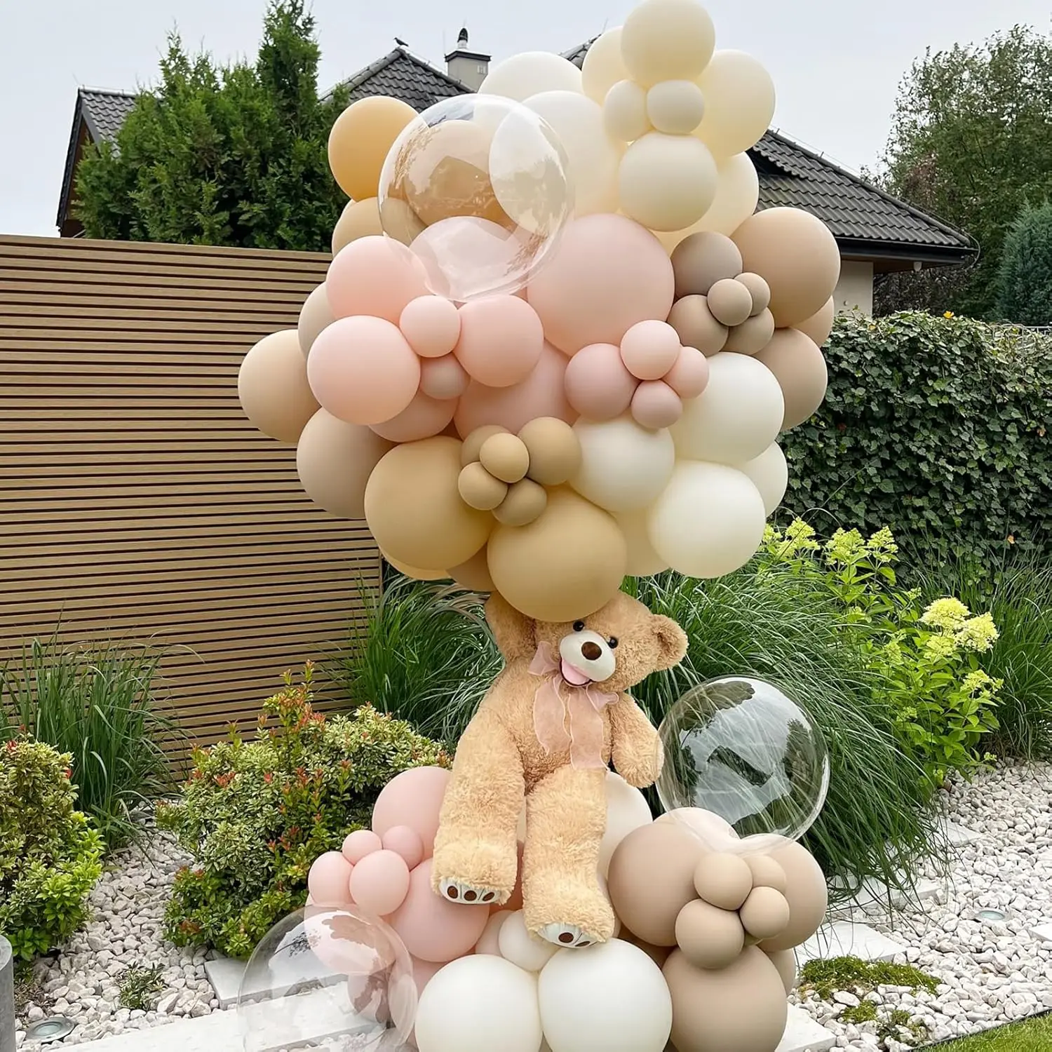 40 قطعة بوهو الوردي الرمال الأبيض بالونات اللاتكس 10 بوصة معدن الكروم الذهب بالونات لعيد ميلاد الزفاف استحمام الطفل ديكور الحفلات Globos #4