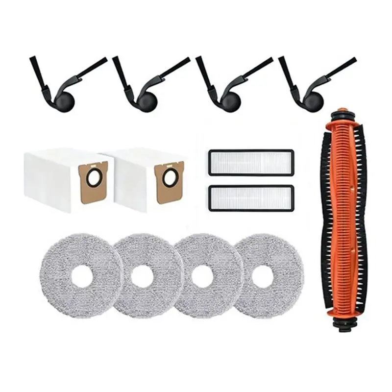 

【SIMPLE】Запасные части для робота-пылесоса Xiaomi Robot Vacuum 5 / OV31GL: основная щетка, боковая щетка, HEPA-фильтр, салфетка для влажной уборки, мешок для сбора пыли