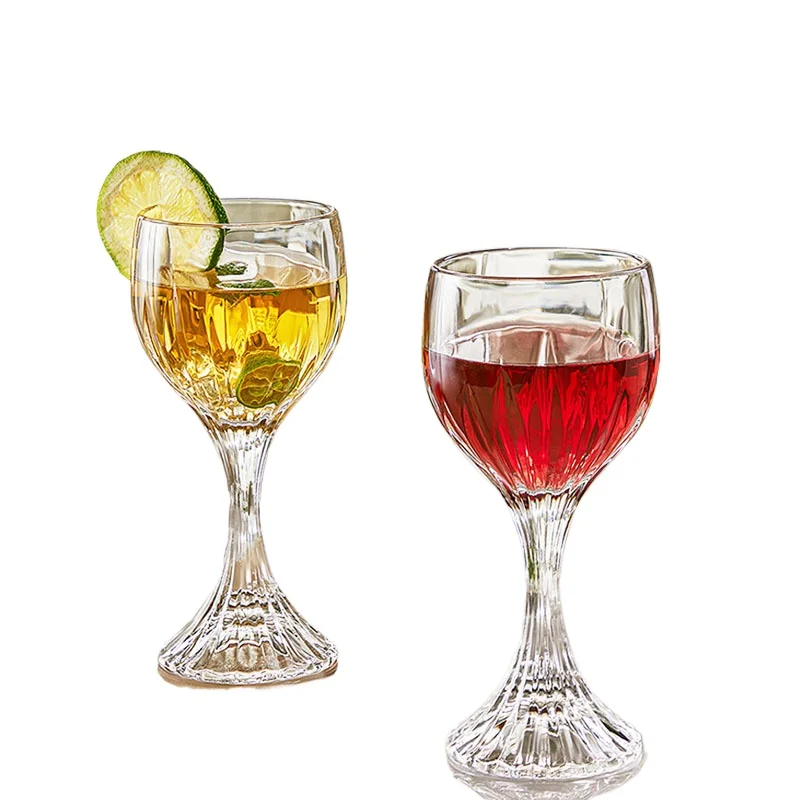 

Light luxury high-end crystal glass tall red wine glass, white wine glass, sparkling champagne whisky